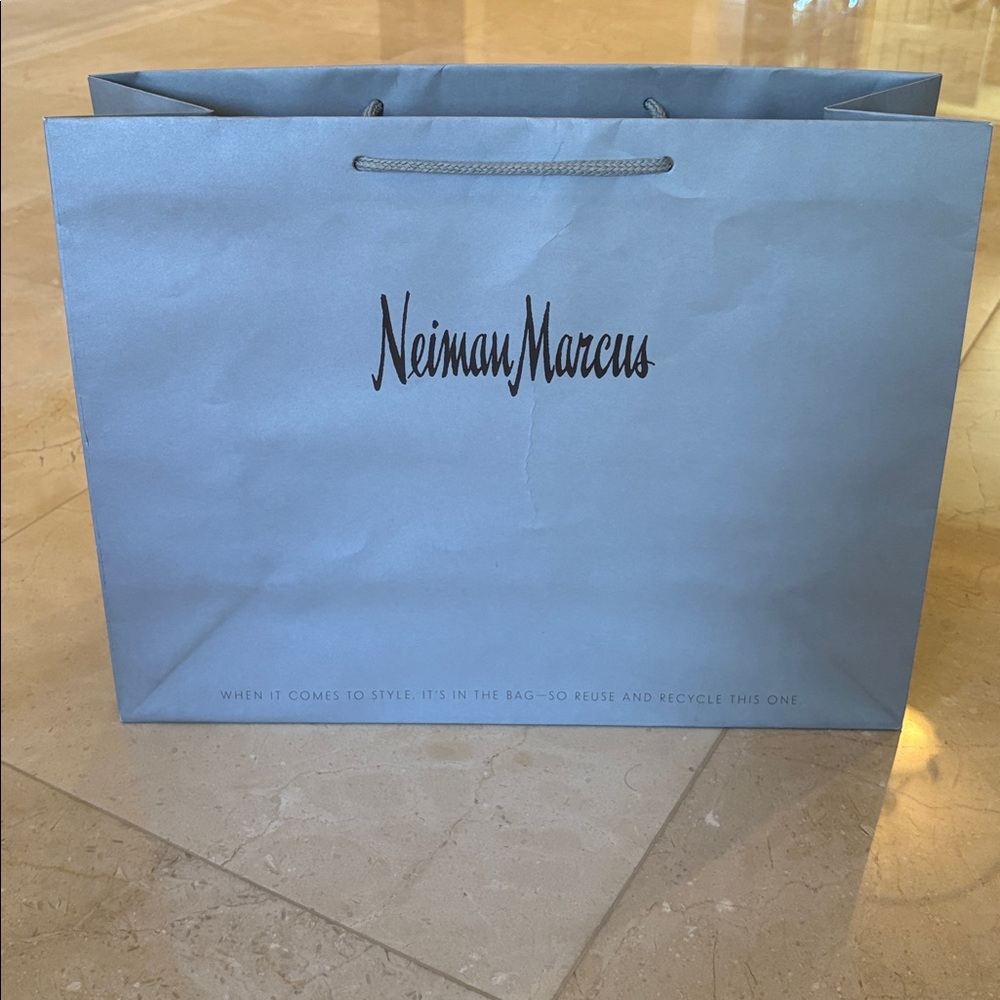 Neiman Marcus Metallic Silver Gift Bags - Picture 4 of 5